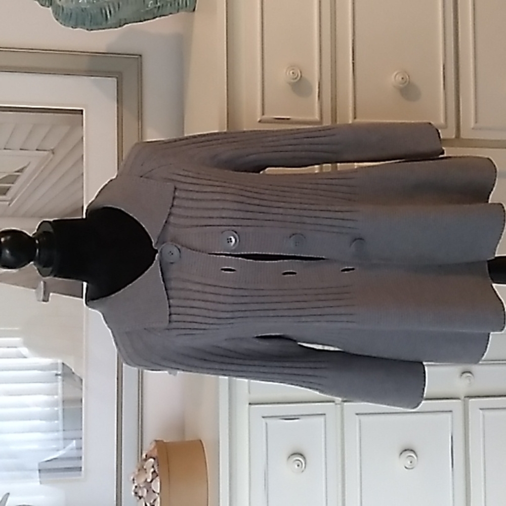 Croft$Barrow Gray Sweater